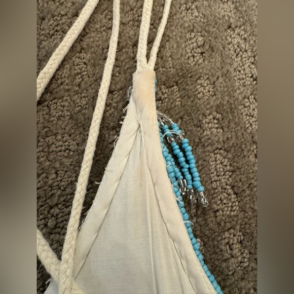 Free People Beaded Turquoise Spirit Maxi Dress - Picture 12 of 14